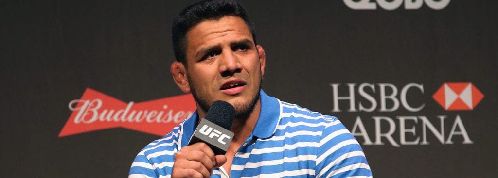 Rafael dos Anjos silencio