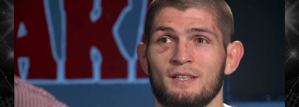 Khabib ebrio Conor