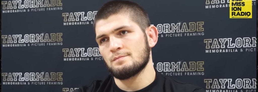 Khabib tres retiro