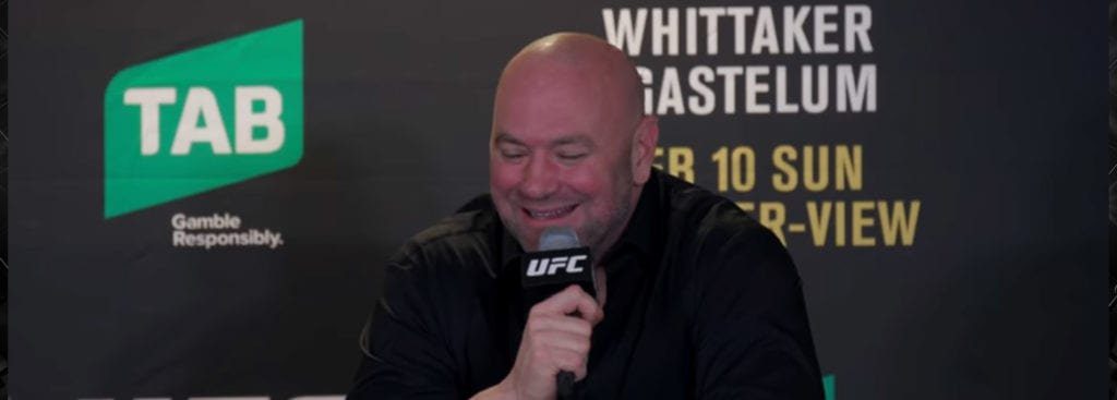 Dana White Adesanya
