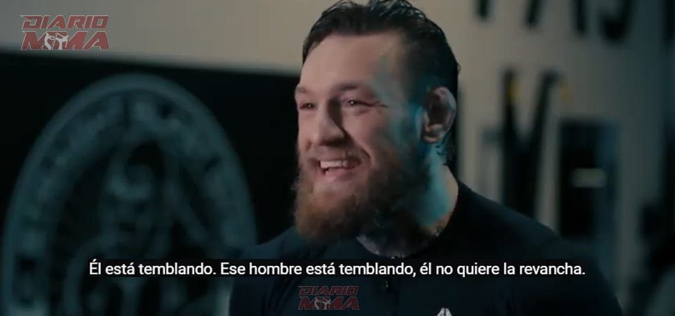 Conor Khabib temblando