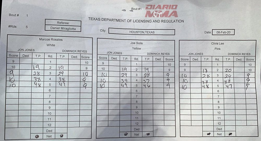 Robo UFC 247 Diario MMA