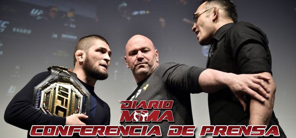 Khabib conferencia