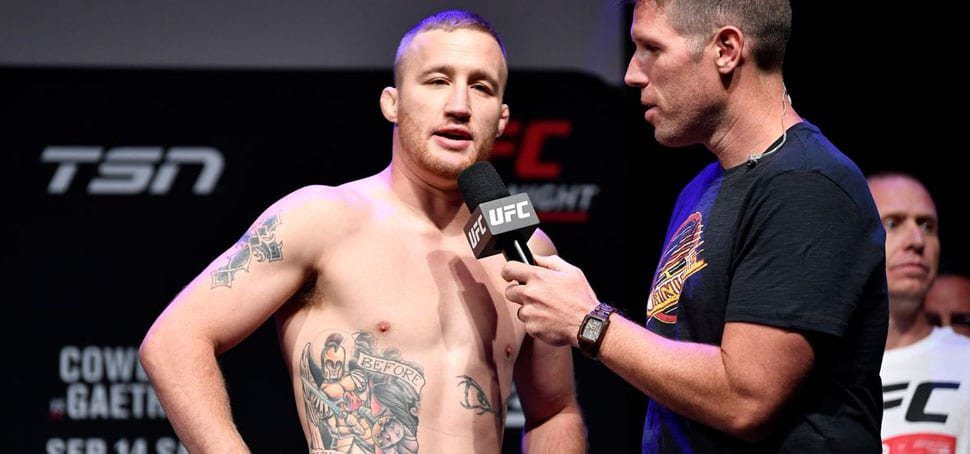 Gaethje nada