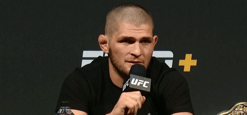 Khabib no UFC 249