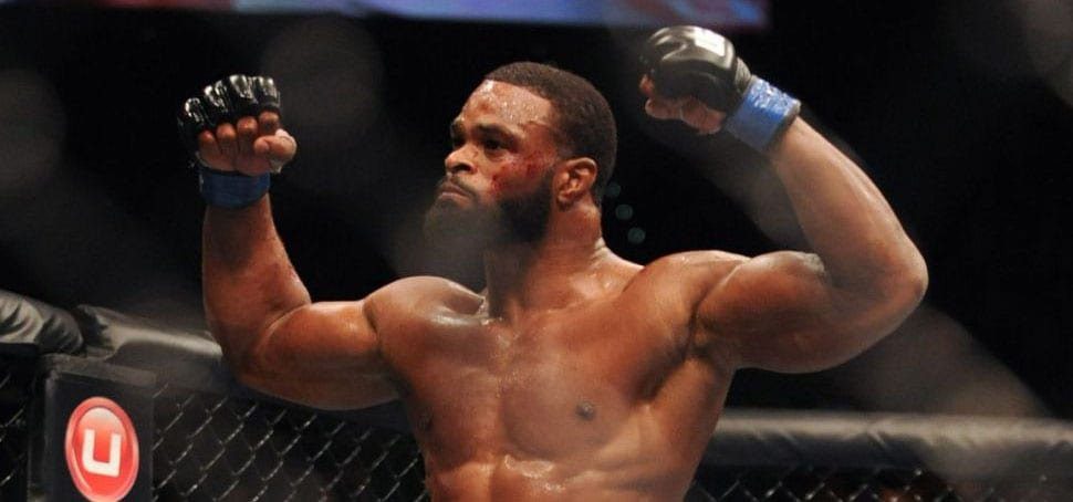 Tyron Woodley azul