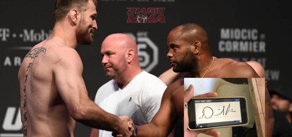 Cormier Miocic trilogía