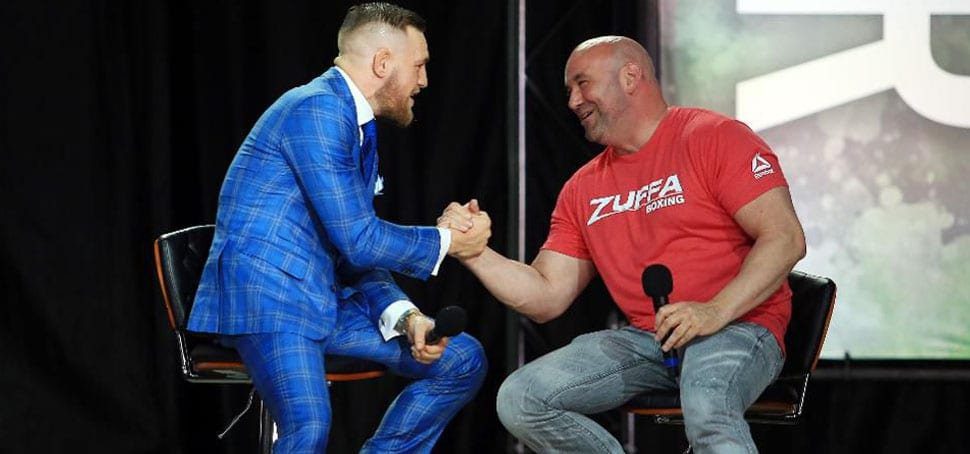 Dana White ofrece Conor McGregor