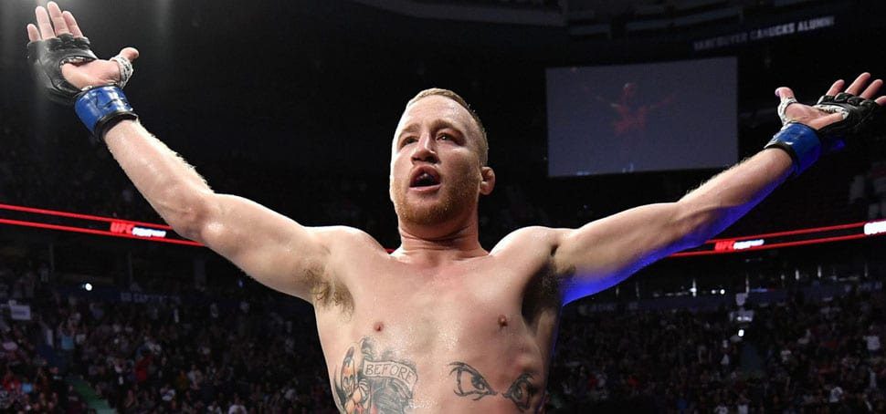 Justin Gaethje KO McGregor