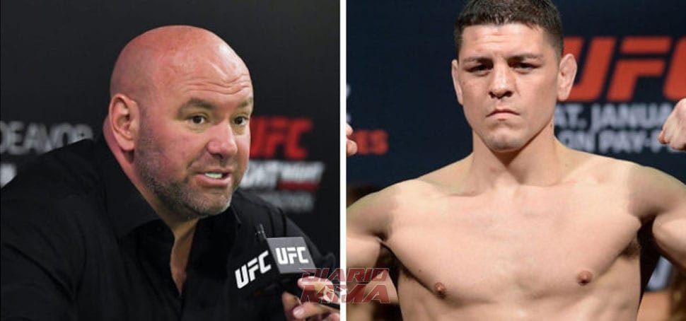 Dana White Nick Diaz regreso