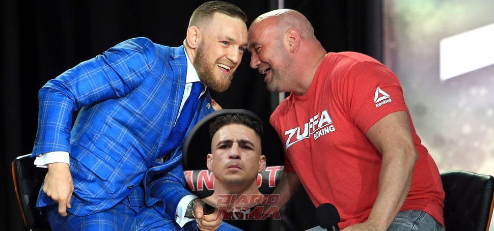 McGregor mensajes Dana White Diego Sanchez Diario MMA