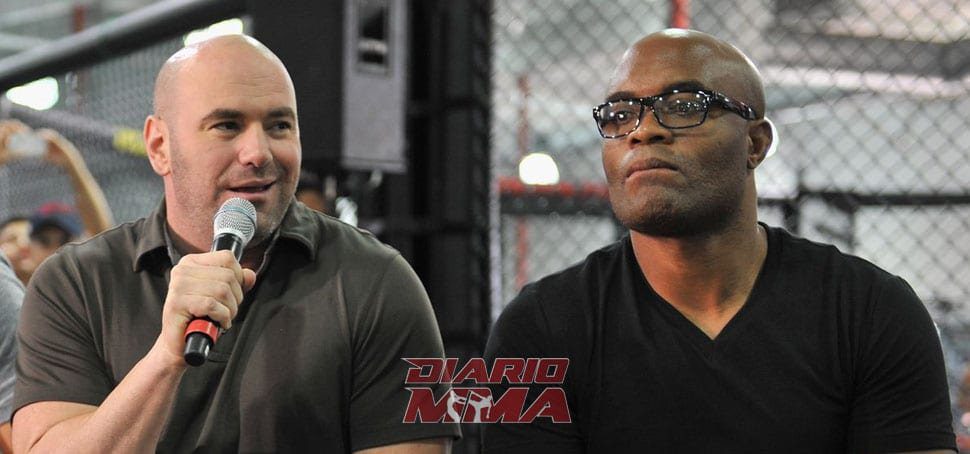 Dana White Anderson Silva fuera