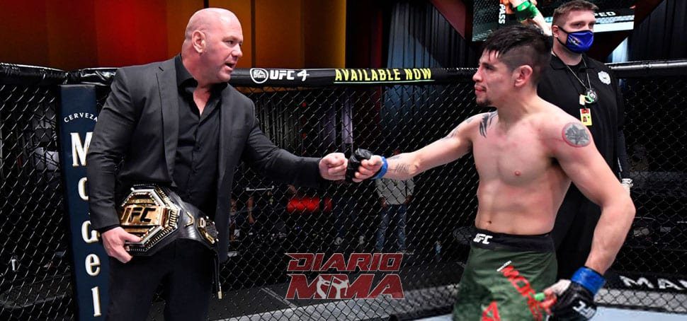 Dana White Brandon Moreno Diario MMA mexicano