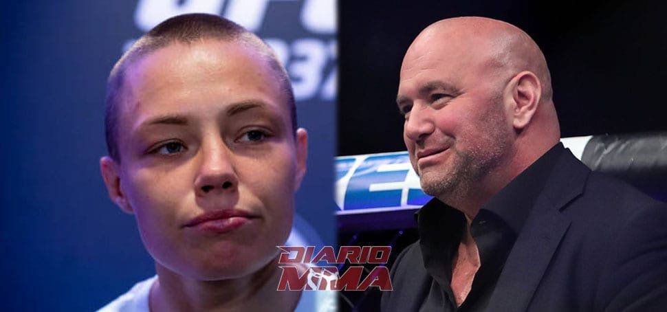 Rose Namajunas Dana White