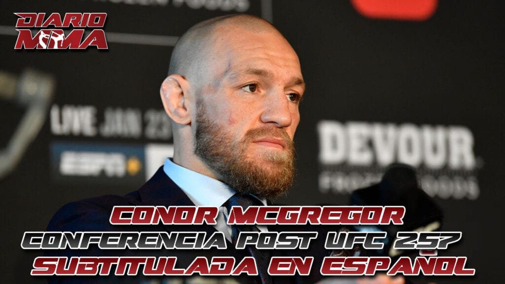 Conferencia Conor McGregor