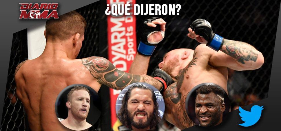 Reacciones Poirier McGregor