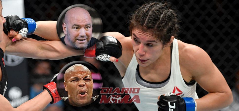 Alexa Grasso Daniel Cormier Dana White
