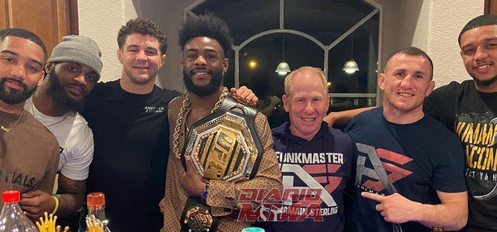 Aljamain Sterling belt Diario MMA