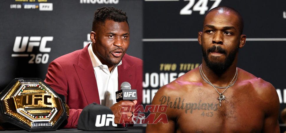 Francis Ngannou Jon Jones División