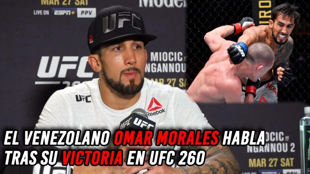 Omar Morales UFC 260