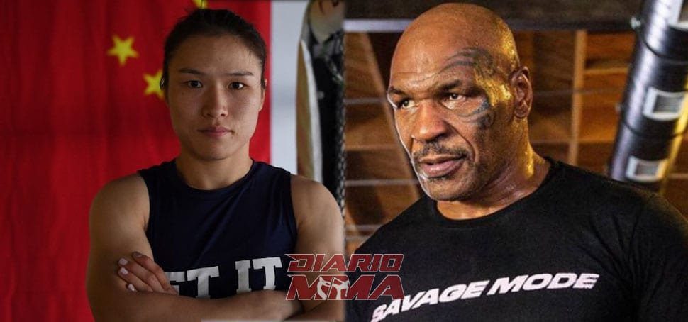 Weili Zhang Mike Tyson