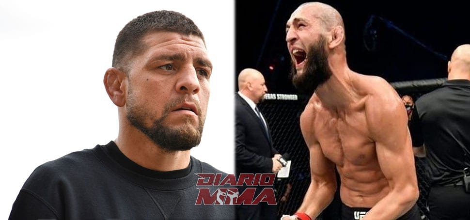 Khamzat Chimaev Nick Diaz