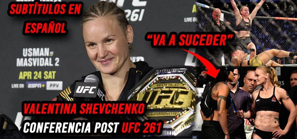 Valentina Post UFC 261