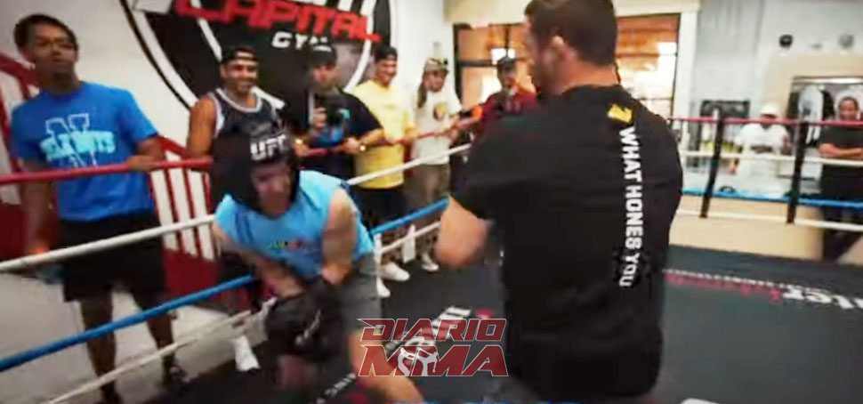 Justin Gaethje Sparring fan