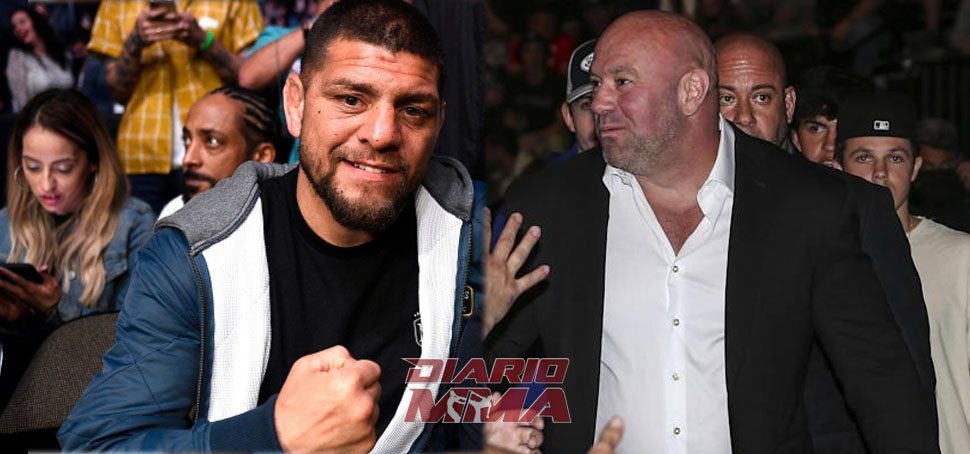 Nick Diaz Dana White Diario MMA