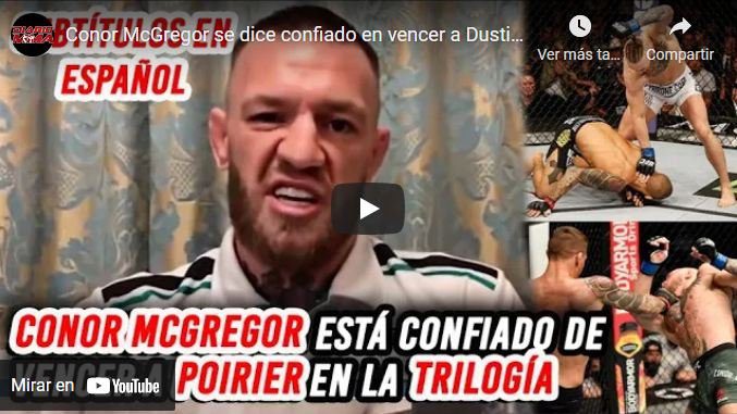 Conor McGregor Diario MMA