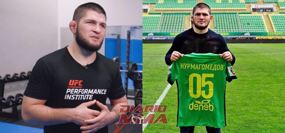 Khabib aceptaría futbol