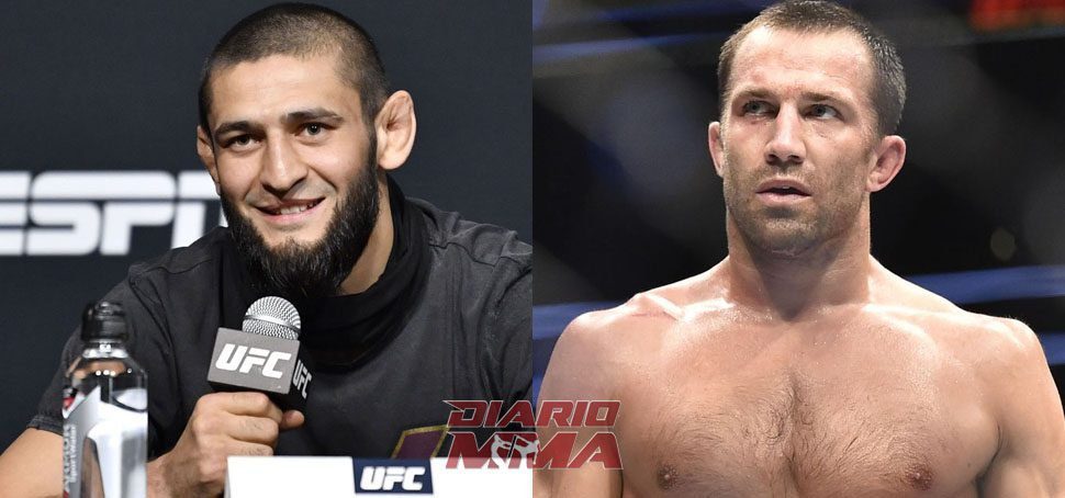 Luke Rockhold Khamzat Chimaev