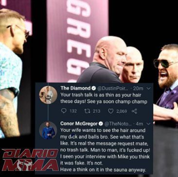 Conor McGregor trash talk