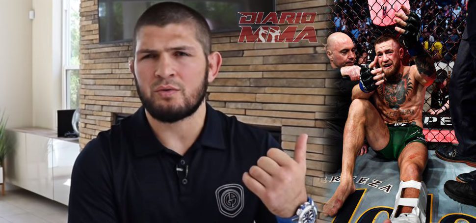 Khabib Conor McGregor lesión Diario MMA