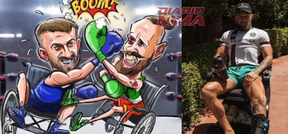 Conor McGregor wheelchair