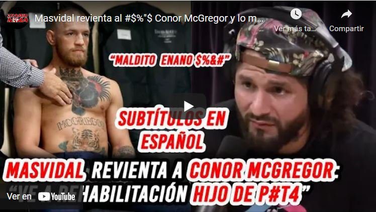 Masvidal McGregor