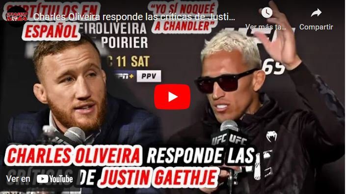 Charles Oliveira Gaethje