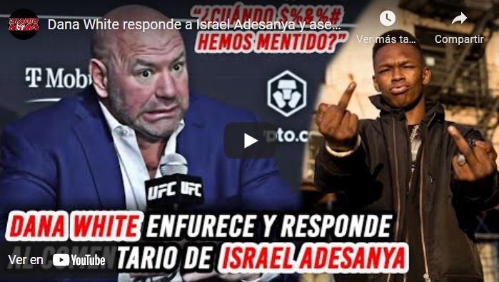 Dana White Israel Adesanya