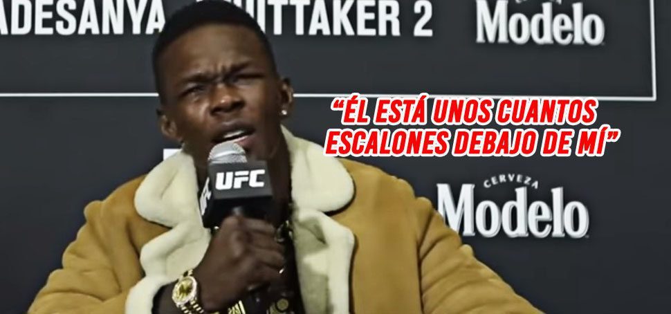 Israel Adesanya niveles