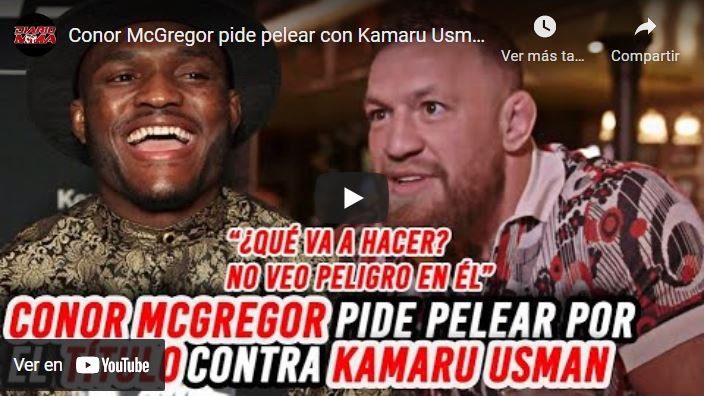 Conor McGregor Kamaru Usman