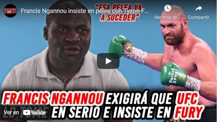 Francis Ngannou Tyson Fury