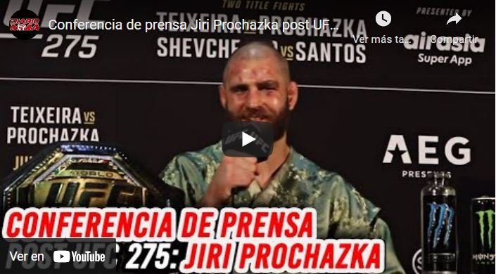 Jiri Prochazka post UFC 275