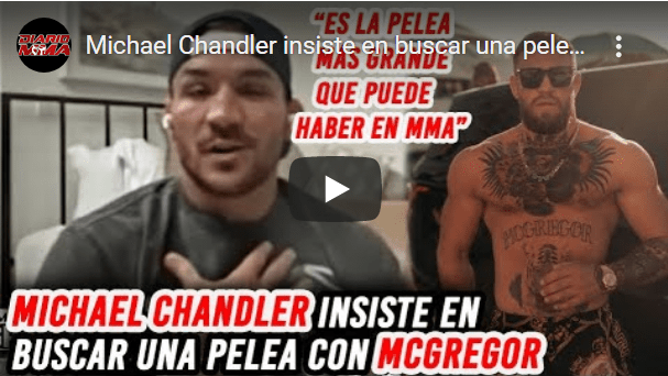 Michael Chandler Conor McGregor