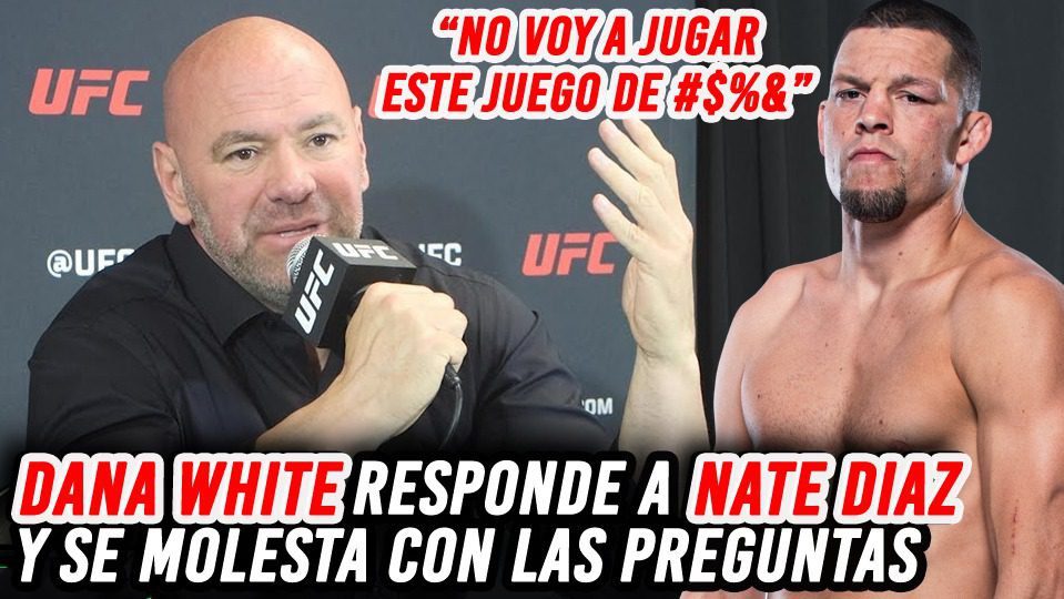 Dana White Nate Diaz game