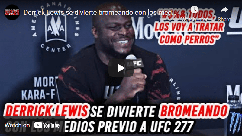 Derrick Lewis UFC 277