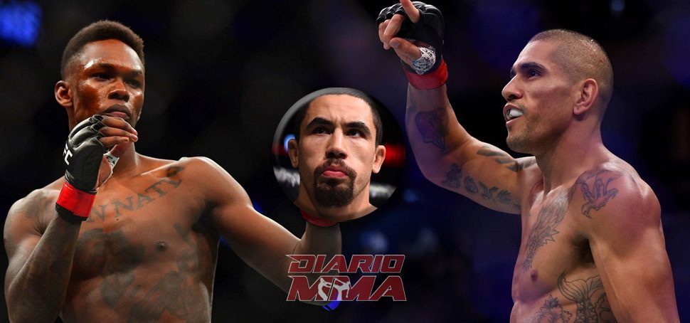 Robert Whittaker Israel Adesanya Alex Pereira