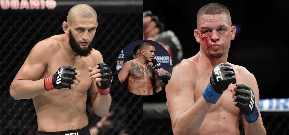 Anthony Pettis Nate Diaz Khamzat Chimaev