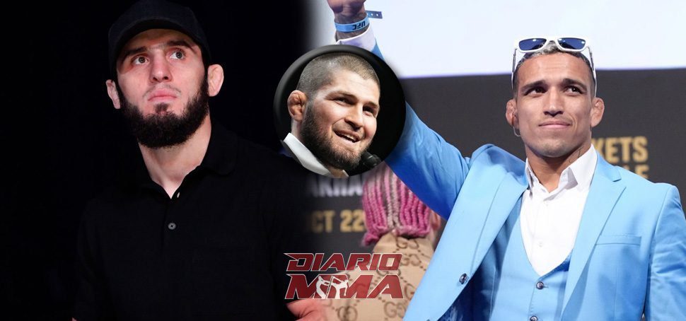 Charles Oliveira Islam Makhachev Khabib Nurmagomedov