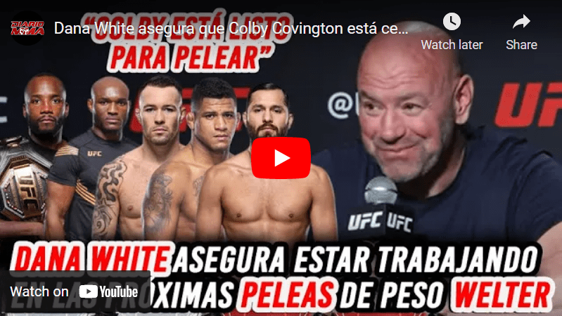 Dana White Colby Covington