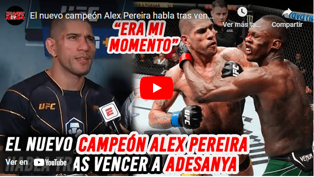 Alex Pereira video